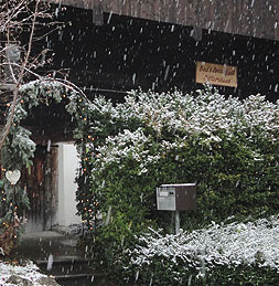 Snow in Lucerne